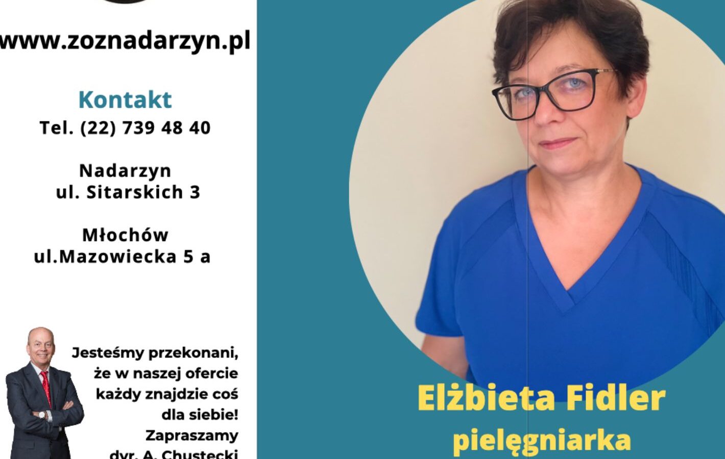 Witamy w zespole nową pielęgniarkę