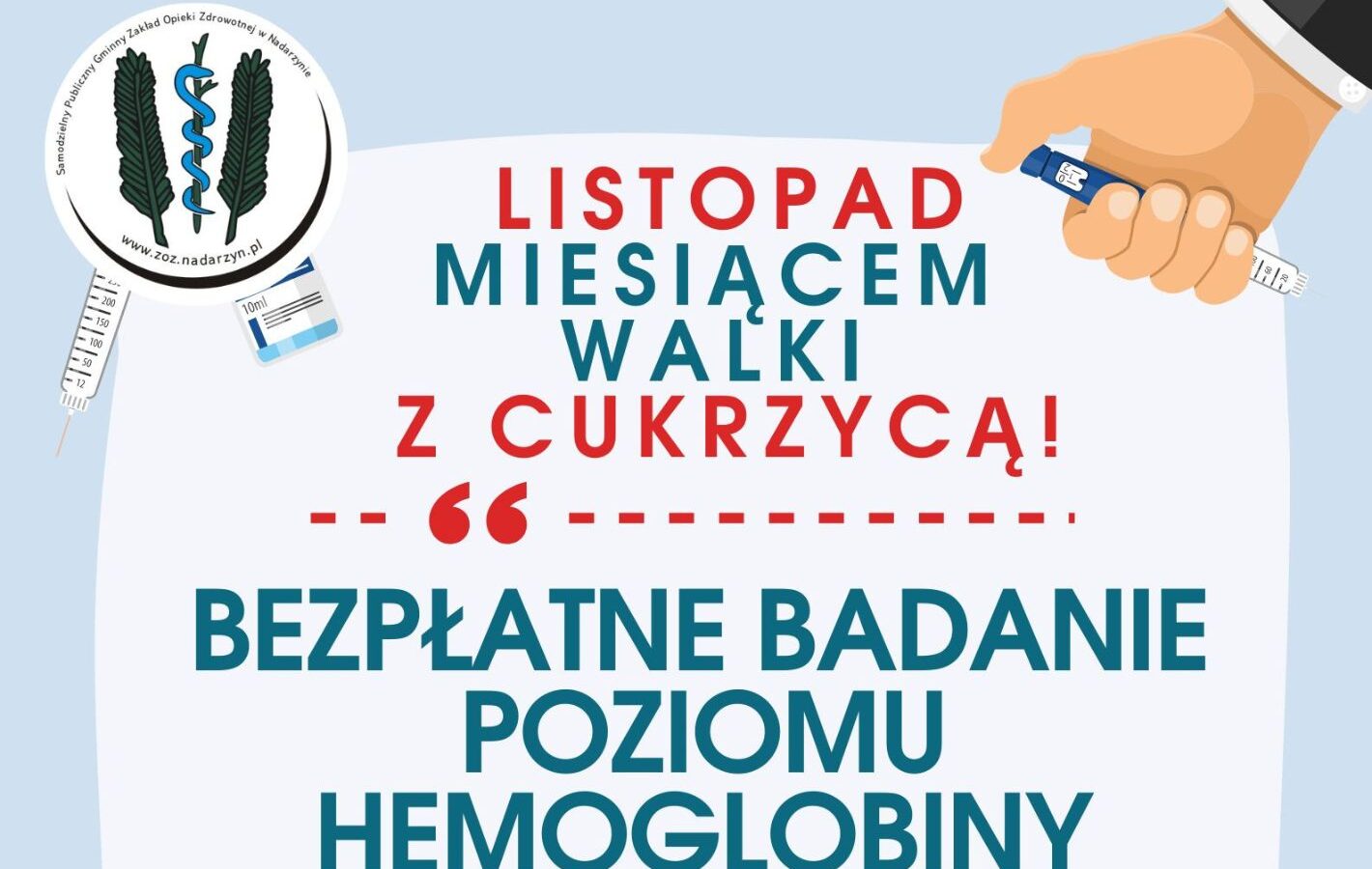 Listopad-miesiącem walki z cukrzycą