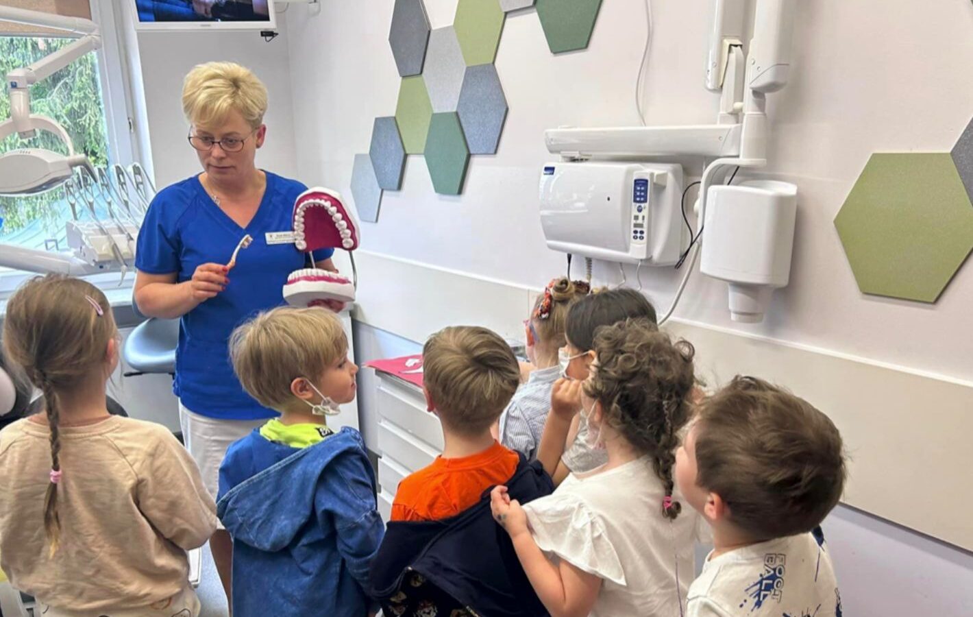 Z wizytą u higienistki stomatologicznej w Nadarzynie:)