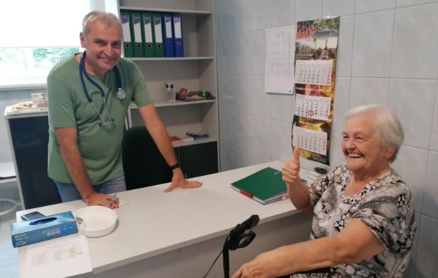 Zaszczepiliśmy chętnych seniorów p/c pneumokokom