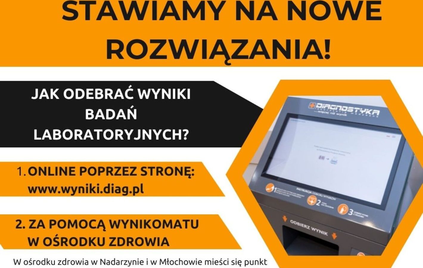 Wynikomat w przychodni