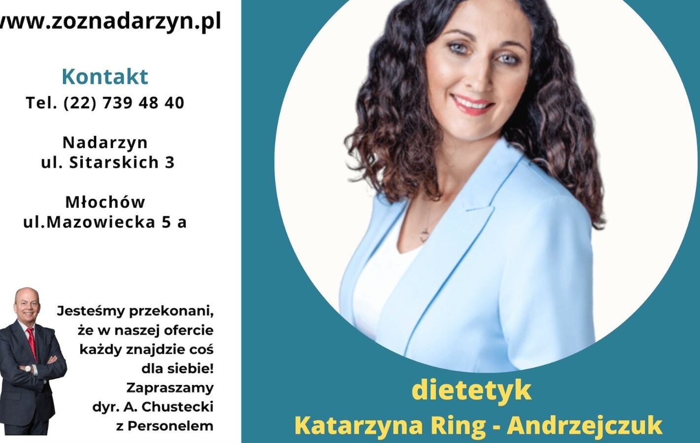 Witamy dietetyka w naszym zespole!