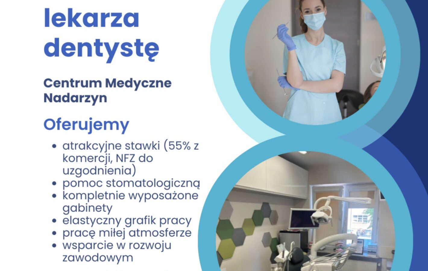 Praca czeka na dentystę