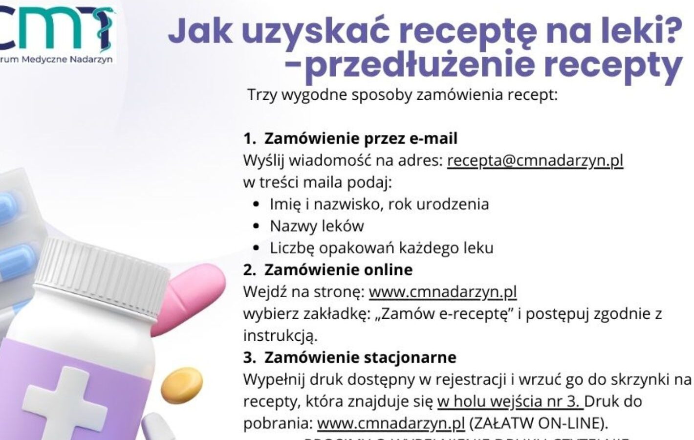 Przedłużenie recepty