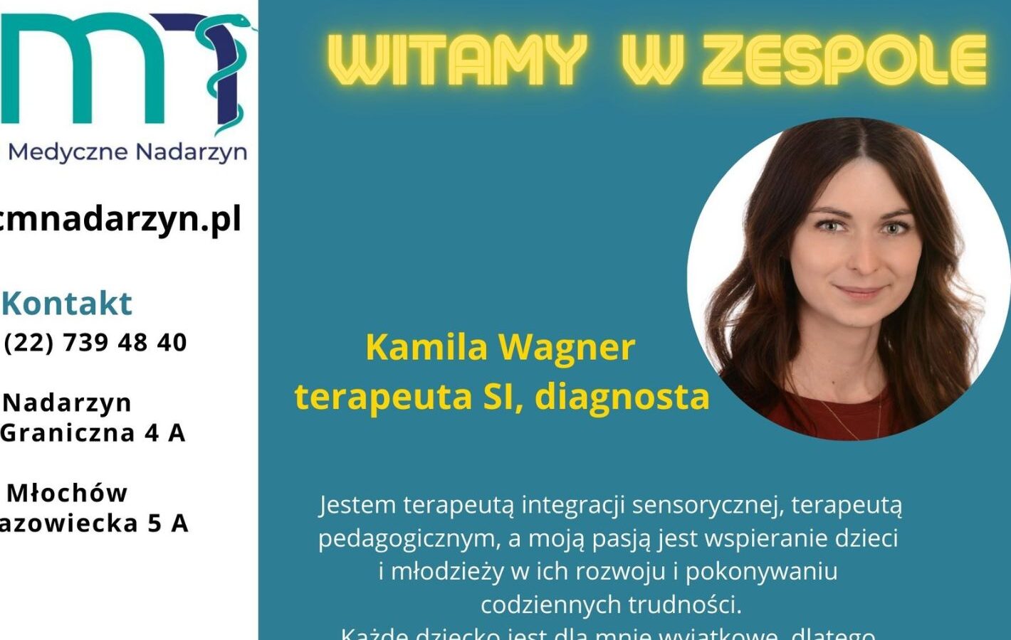 Witamy w zespole