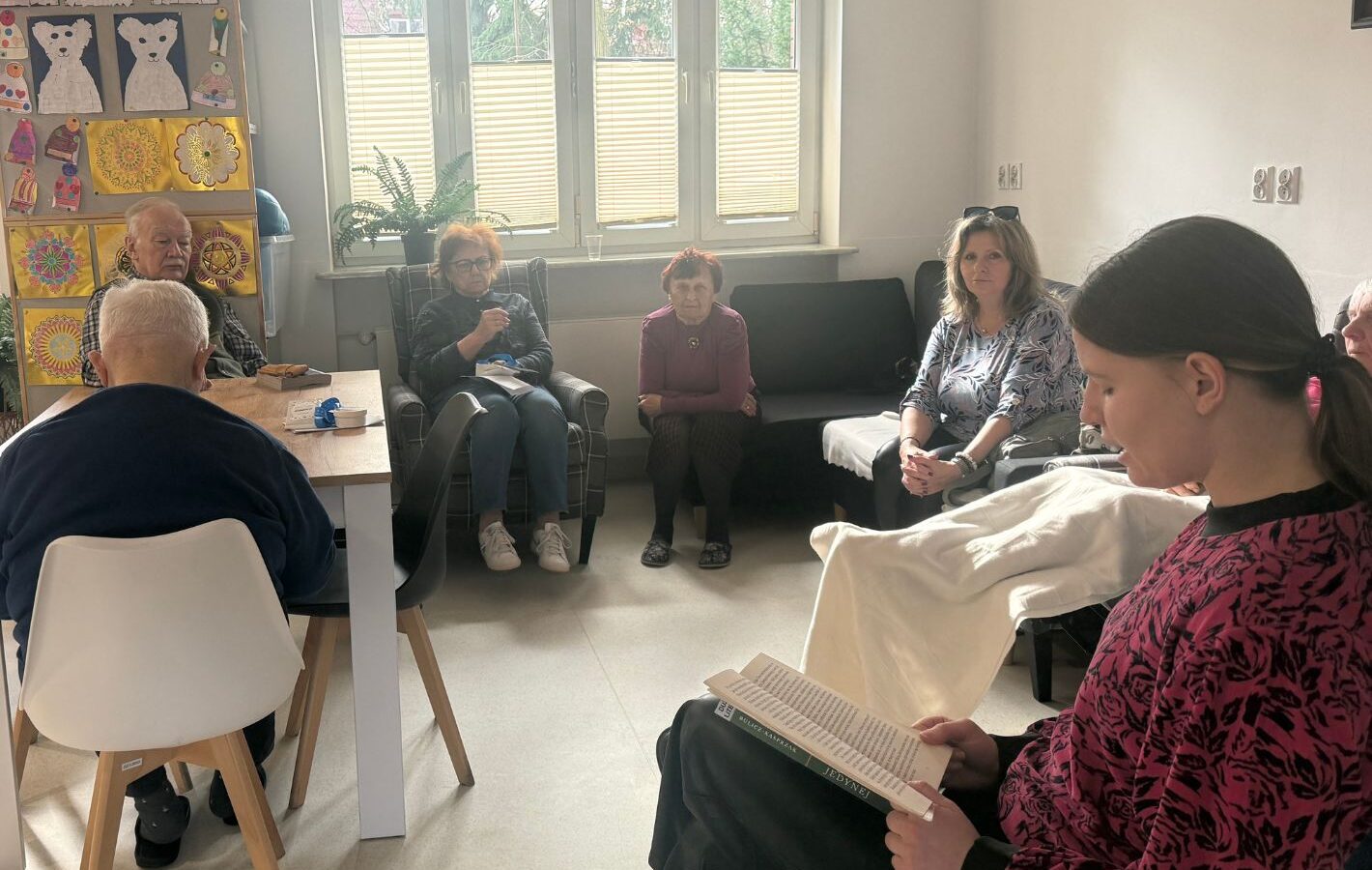 Gościnne czytanie poezji