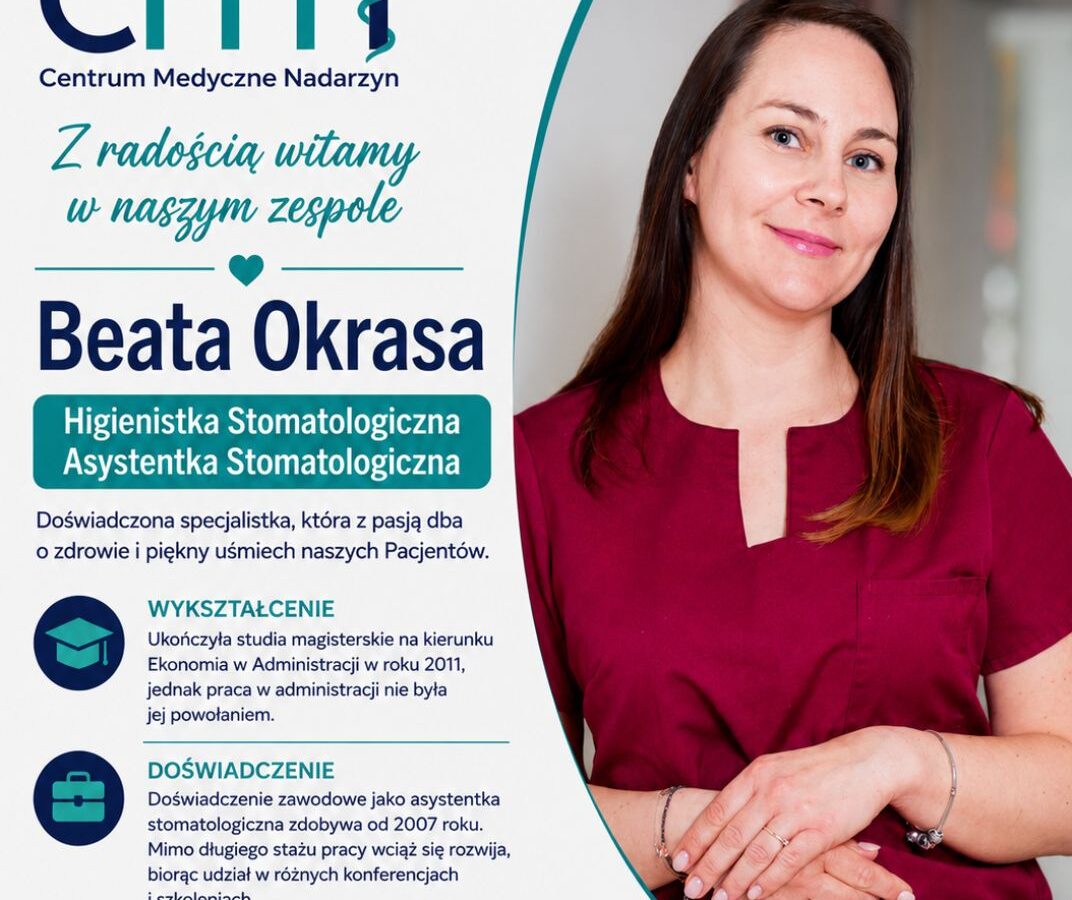 Nowy pracownik w CMN