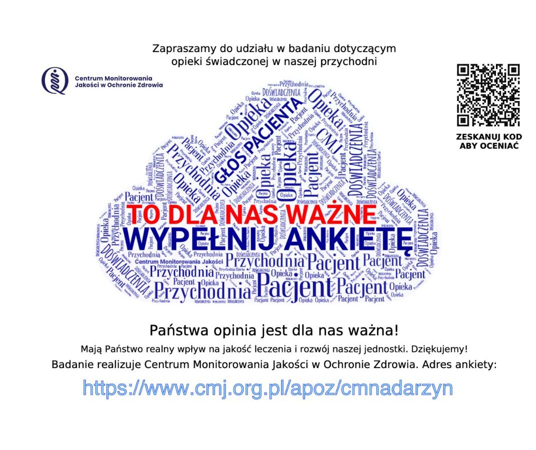 Ankieta – czekamy na Twoją ocenę