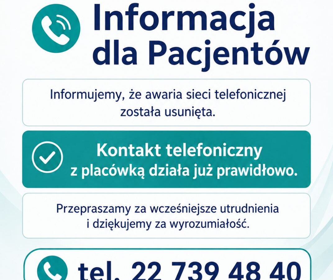 Awaria sieci telefonicznej – usunięta